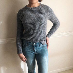 A&F Knit Sweater, Gray